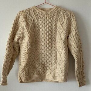 vintage Fair Isle wool sweater XS